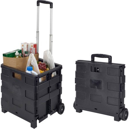 collapsible rolling cart rom AskSAMIE