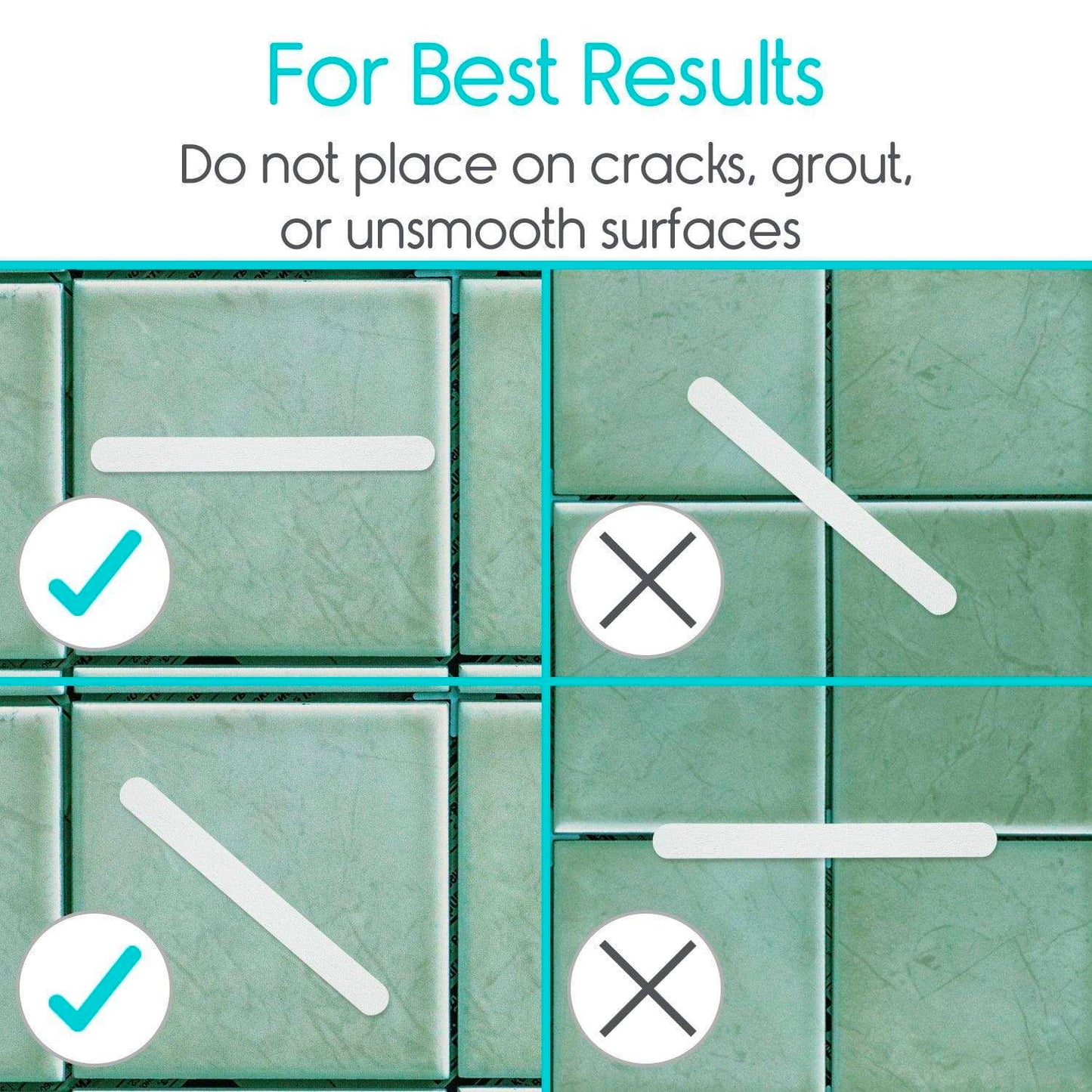 how to place strips