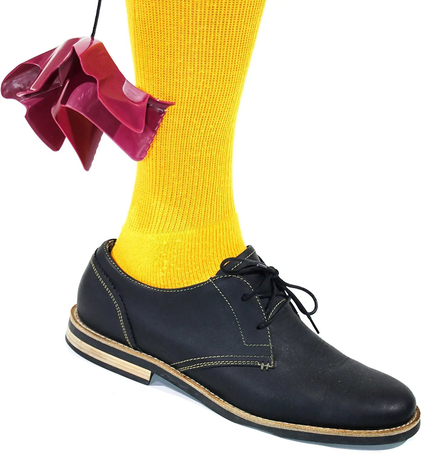 foot in shoe
