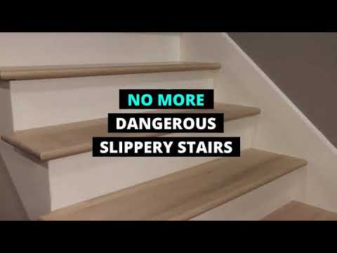 how to use anti slip stair tread video