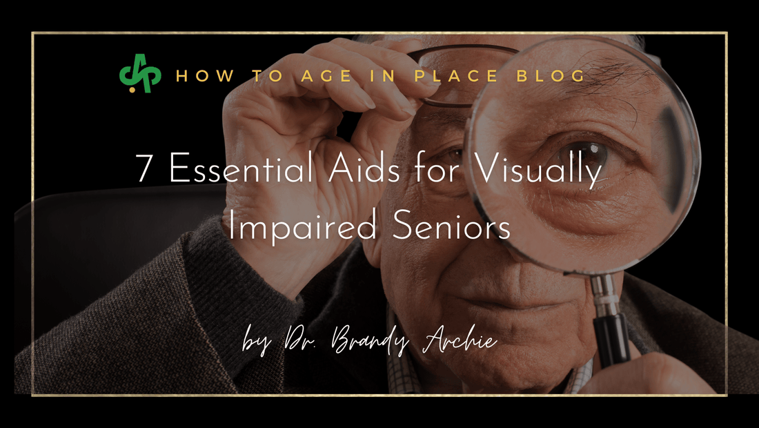 7 Essential Aids for Visually Impaired Seniors: A Caregiver's Guide - AskSAMIE: Answers for Accessibility