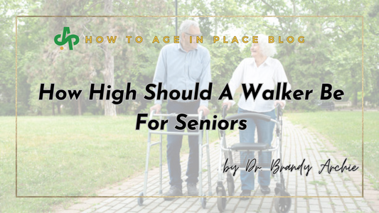How High Should A Walker Be For Seniors on AskSAMIE.com