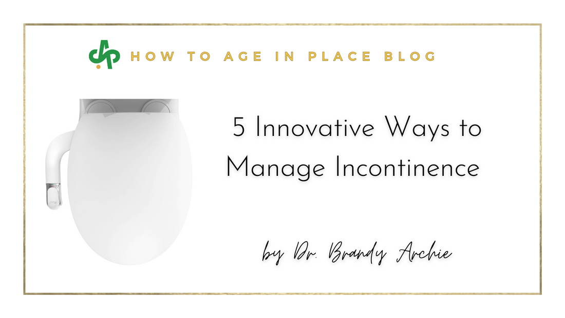 5 Innovative Ways to Manage Incontinence blog post cover at AskSAMIE