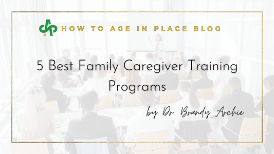 5 Best Family Caregiver Training Programs Blog coverpage on AskSAMIE.com