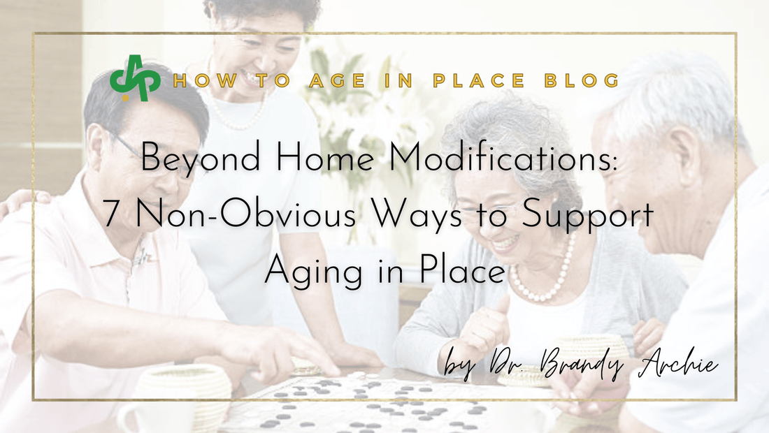 Beyond Grab Bars: 7 Unexpected Strategies for Aging in Place - AskSAMIE: Answers for Accessibility