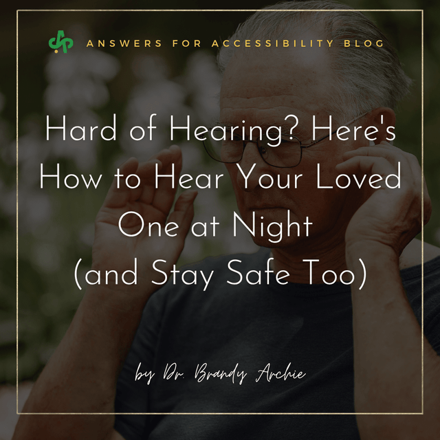Hard of Hearing | Aging in Place Solutions - AskSAMIE: Answers for Accessibility