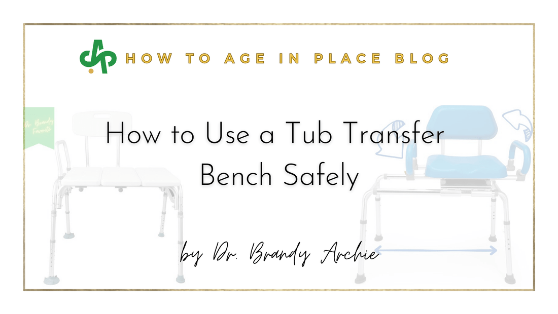 How to Use a Tub Transfer Bench Safely - AskSAMIE: Answers for Accessibility