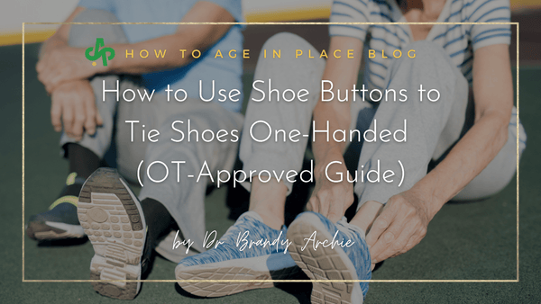How to Use Shoe Buttons to Tie Shoes One-Handed (OT-Approved Guide) - AskSAMIE: Answers for Accessibility