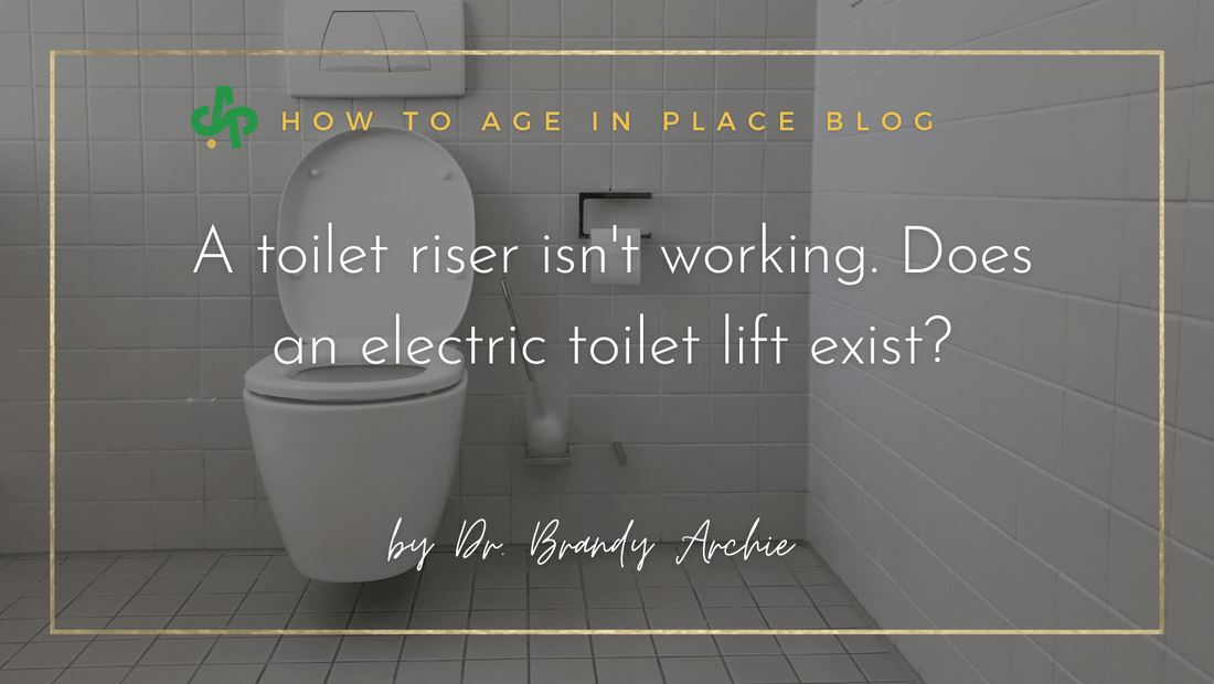 Is there an electric lift for a toilet? - AskSAMIE: Answers for Accessibility