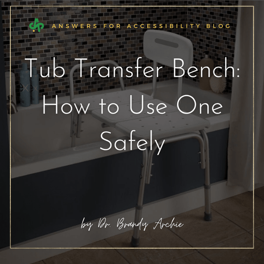Tub Transfer Bench: How to Use One Safely | AskSAMIE