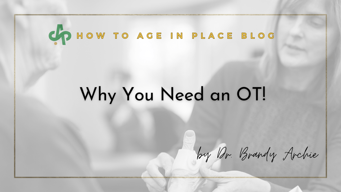 Why You Need an Occupational Therapist! - AskSAMIE: Answers for Accessibility