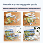 2 - in - 1 Jigsaw Puzzles for Dementia | Breathtaking Mountains | 12 Pieces Aegeliss - AskSAMIE: Answers for Accessibility