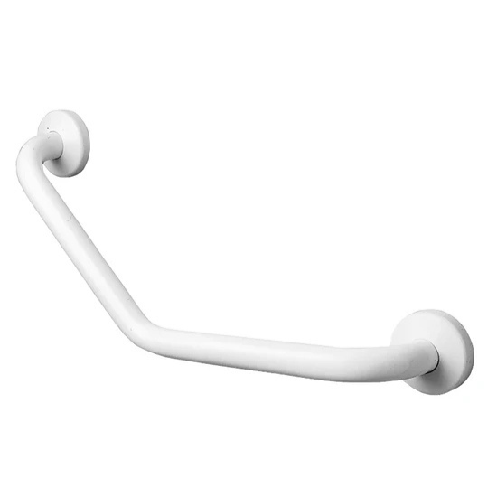 135° Angled Grab Bar - Vinyl Coat