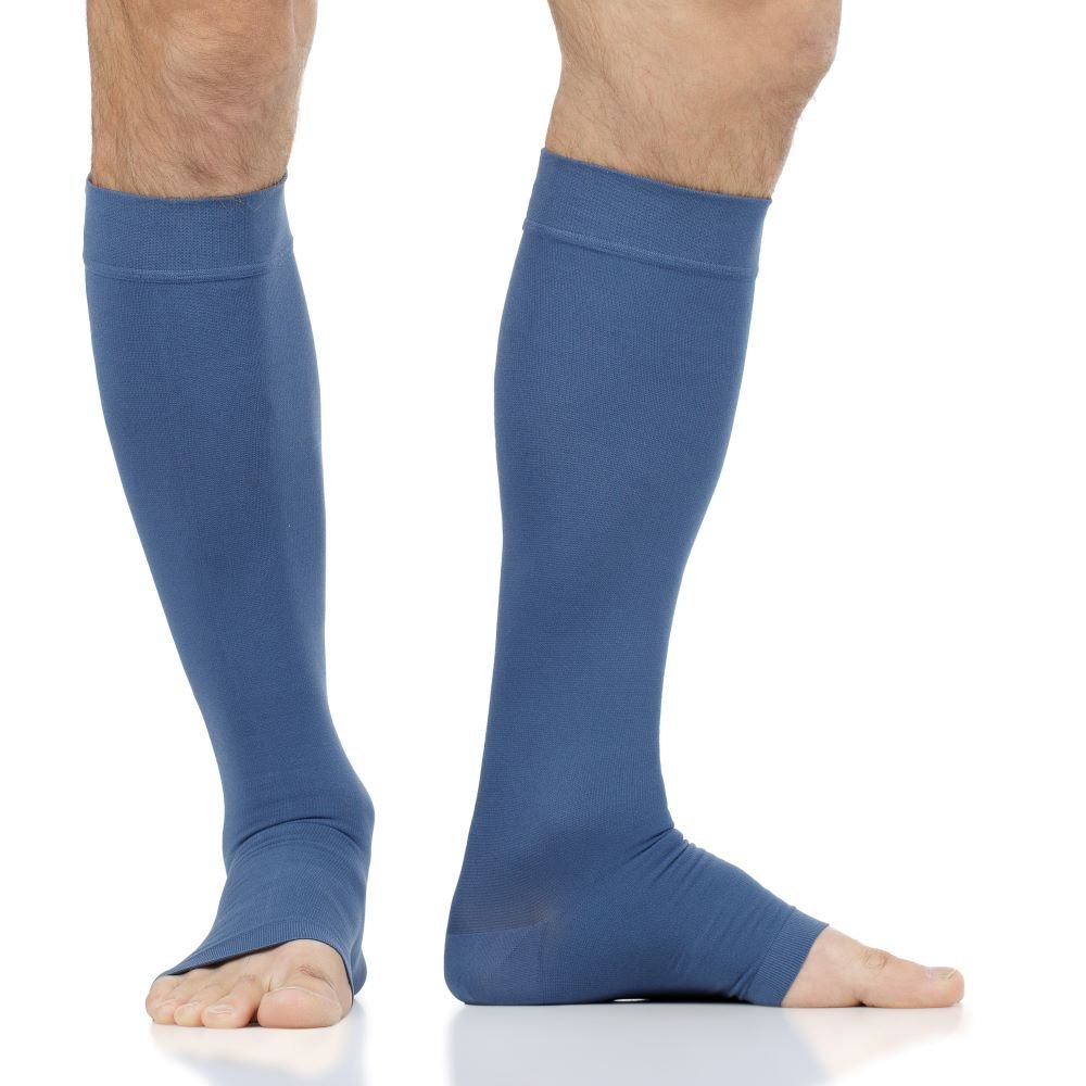 20 - 30 mmHg: Solid (Open Toe - Moisture - wick Nylon Compression Socks) VIM & VIGR - AskSAMIE: Answers for Accessibility