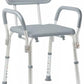 Shower Chair w/ Back & Arms