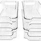 4 Piece Stackable Fridge Bins 55Kitchen - AskSAMIE: Answers for Accessibility