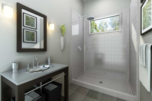 walk in shower