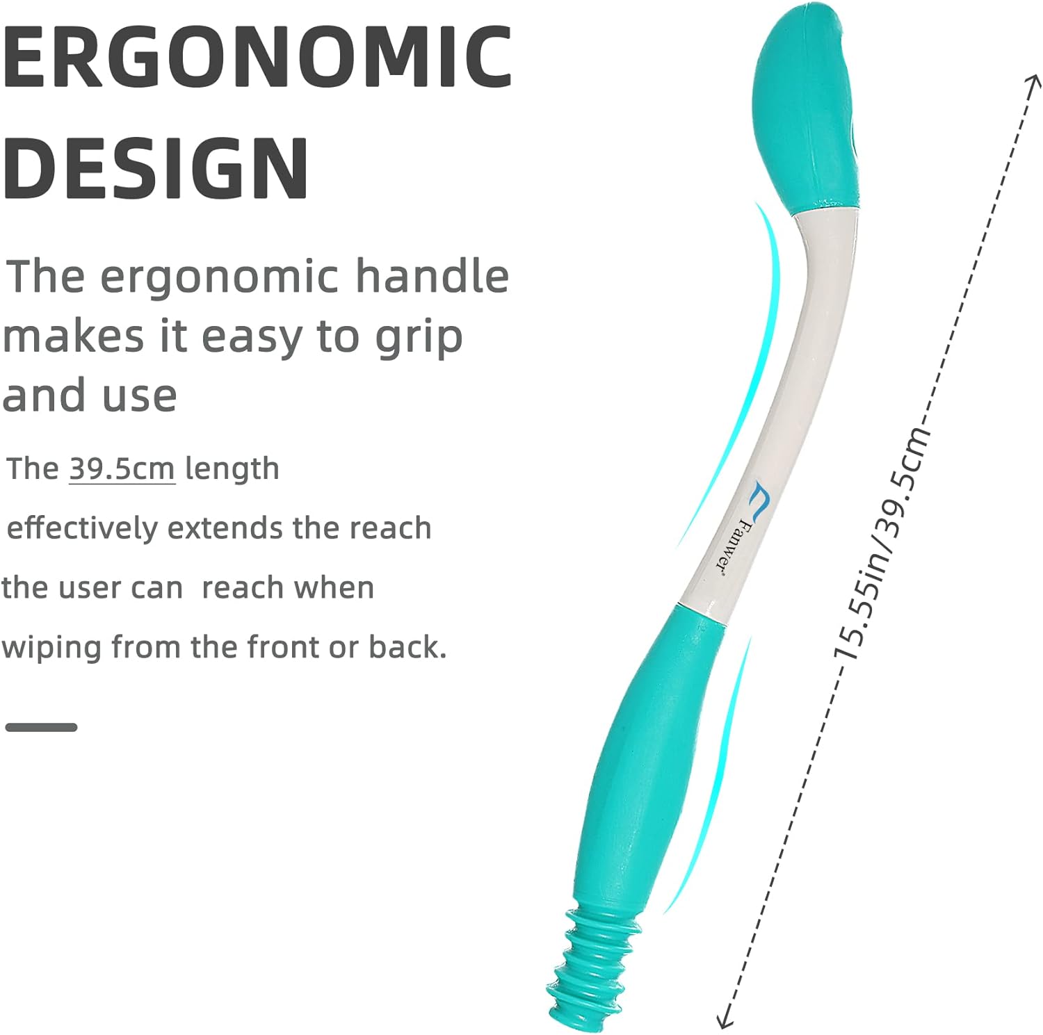 Long Reach Comfort Wipe ergonimic design from AskSAMIE