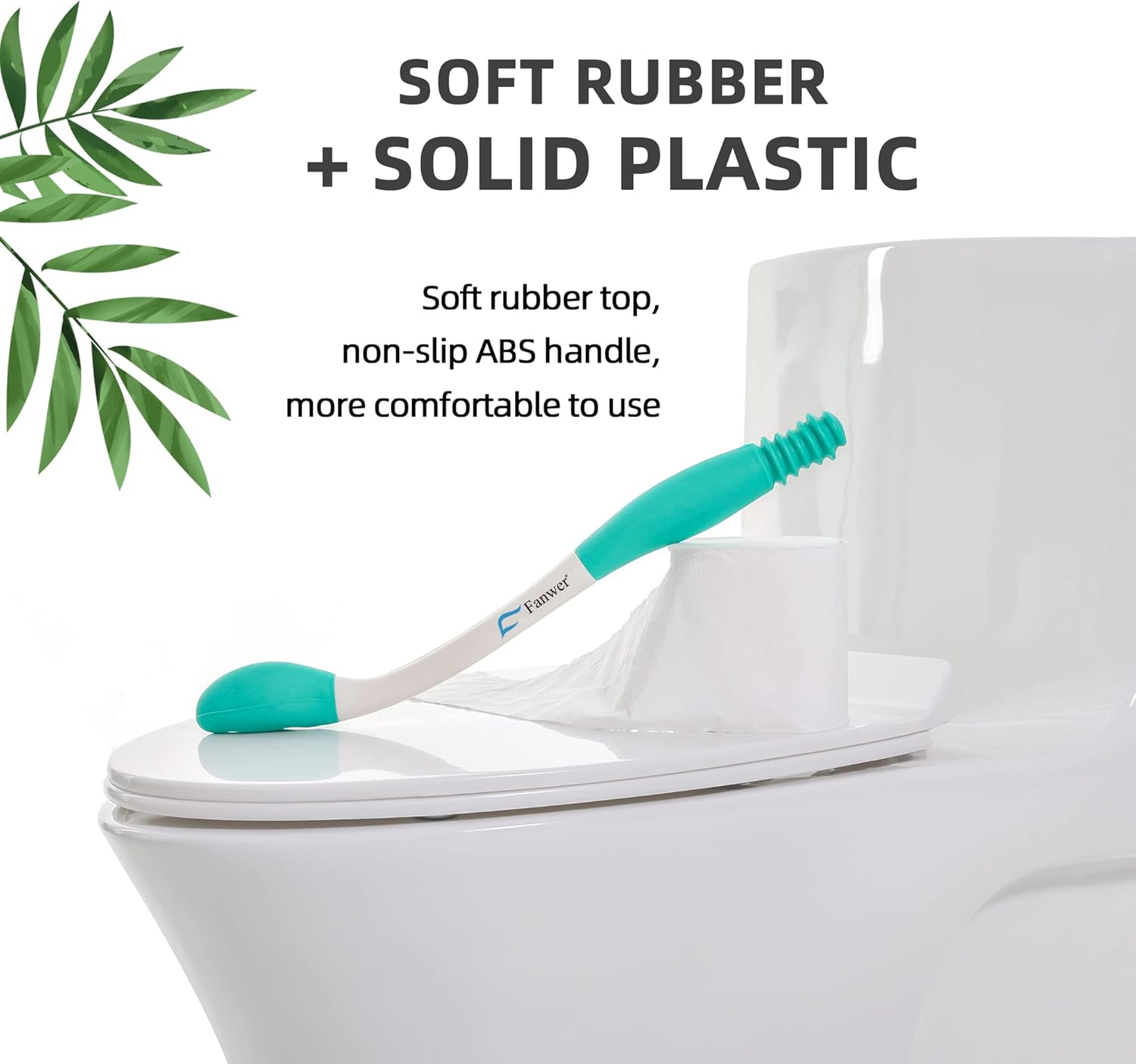 Long Reach Comfort Wipe materials made of soft rubber and solid plastic from AskSAMIE