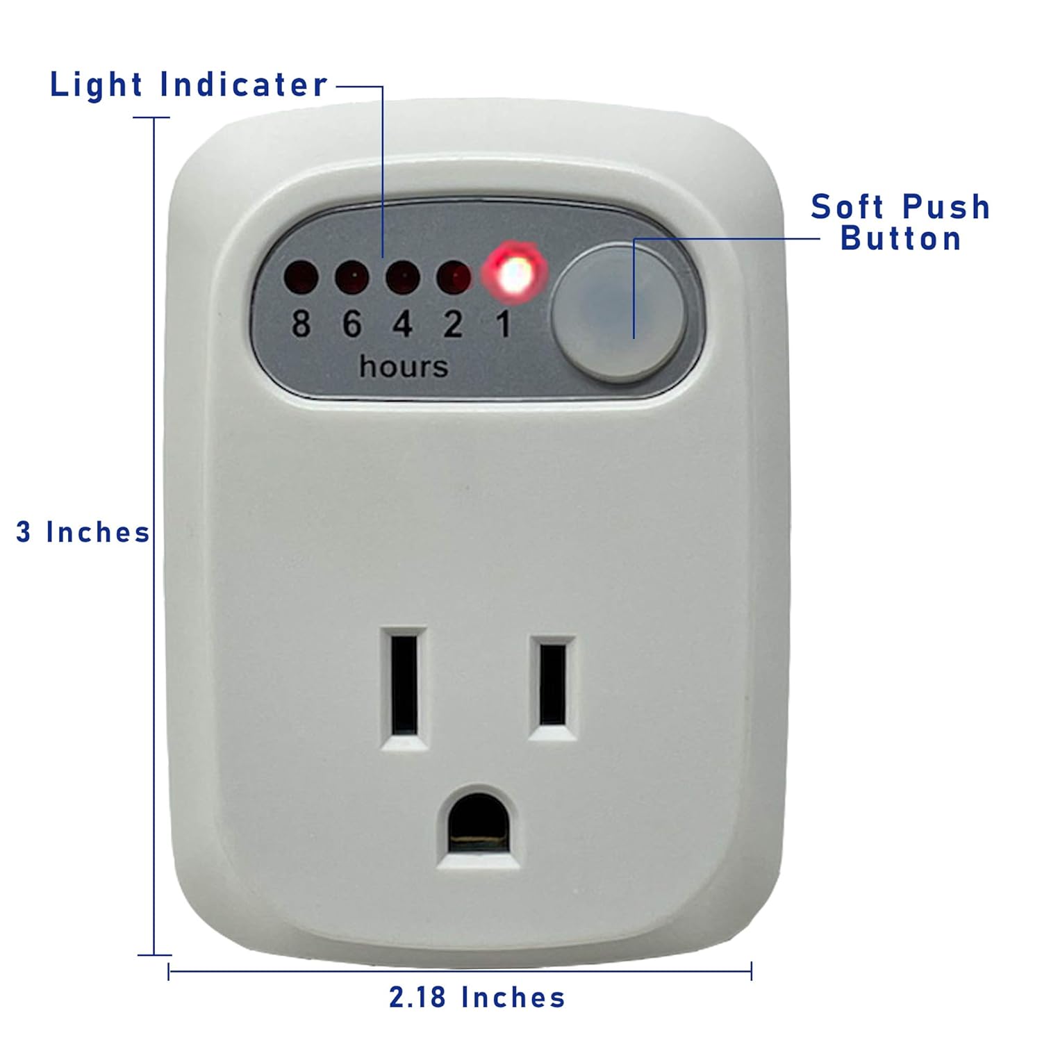 Auto Shut Off Safety Outlet with details on its functions from AskSAMIE