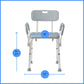 Shower Chair w/ Back & Arms