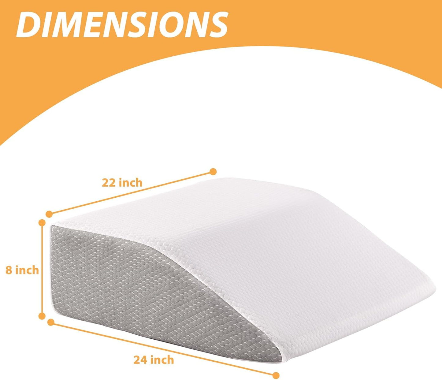 Bed Wedge to Elevate Legs