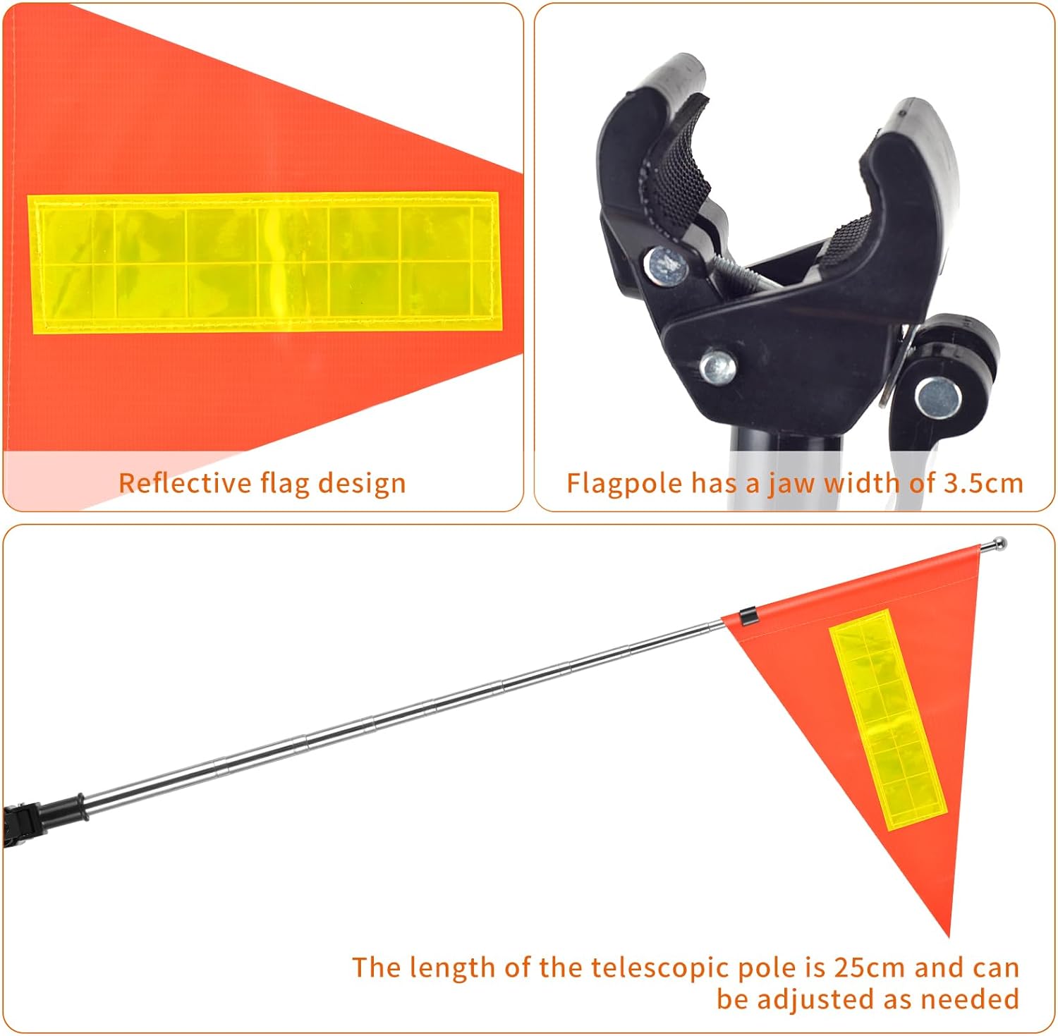 Telescoping Safety Flag features from AskSAMIE