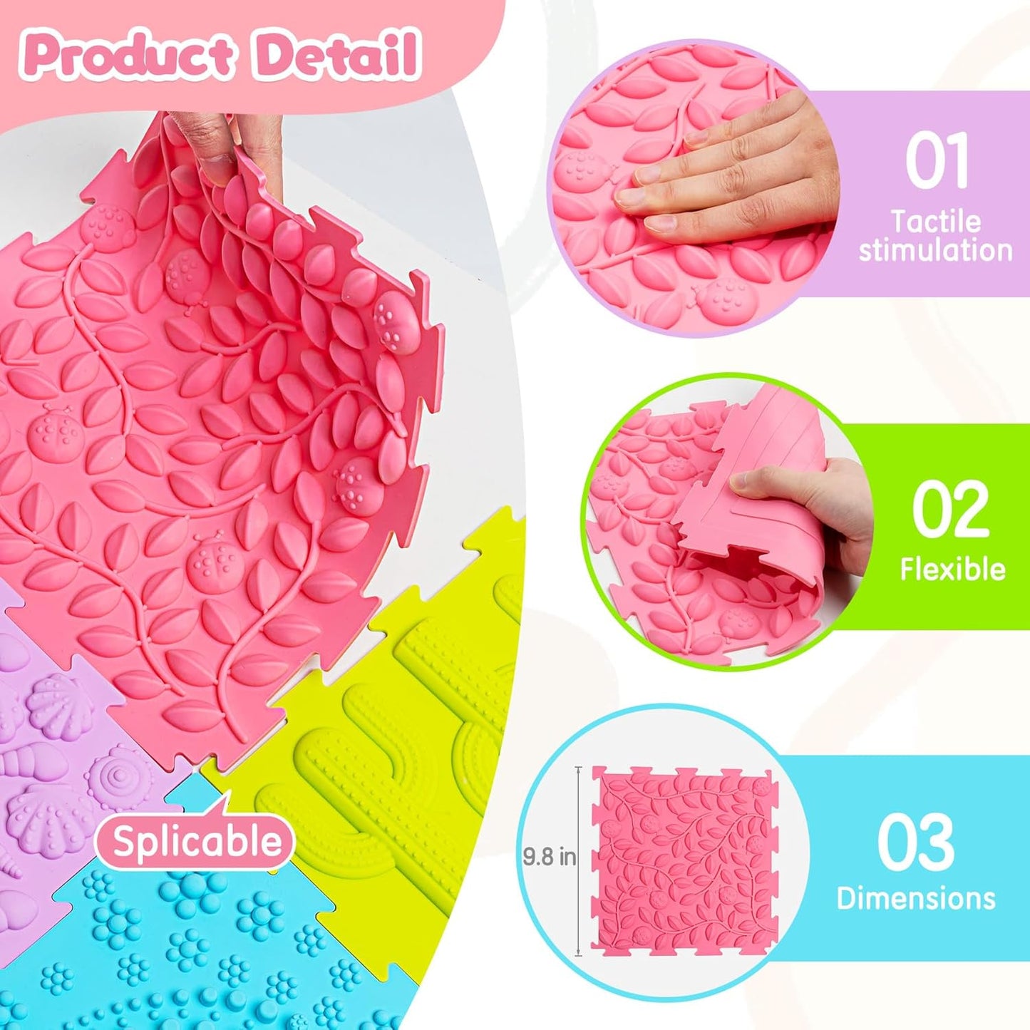 Natural Sensory Playmat Set