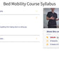 Video Training: Skills to Safely Move People from Bed Level to Sitting Up