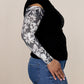 Compression Arm Sleeve For Lymphedema and Swelling | Bali Night Arm Sleeve