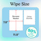 Because Ultra Thick Bathing Cloths | Bath Wipes