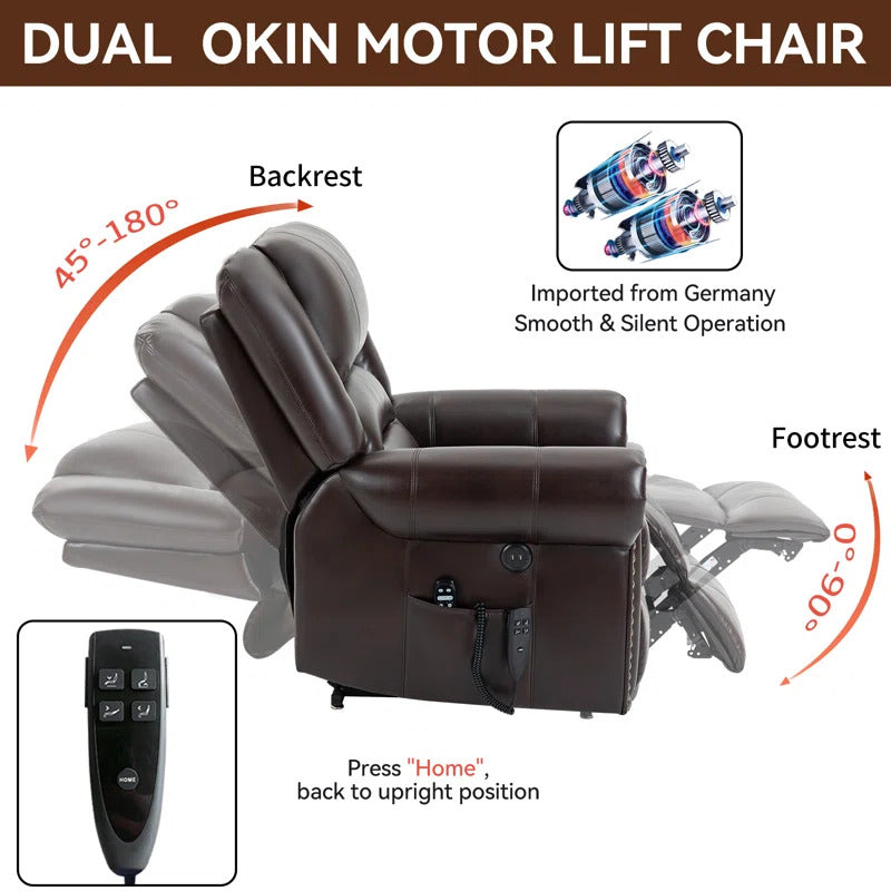 Power Lift Chair Recliner | Mid-Sized | by Red Barrel Studio