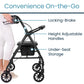 Rollator with 6" Wheels