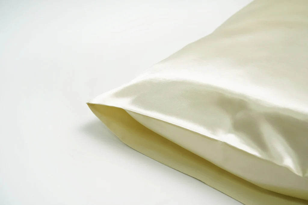 white gold pillowcase