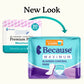 Because Premium Pads for Women | Maximum