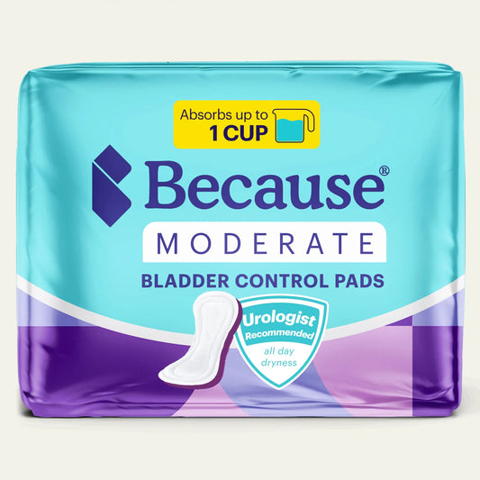 Because Premium Pads for Women | Moderate