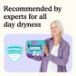 Because Premium Pads for Women | Overnight package held by elder woman 