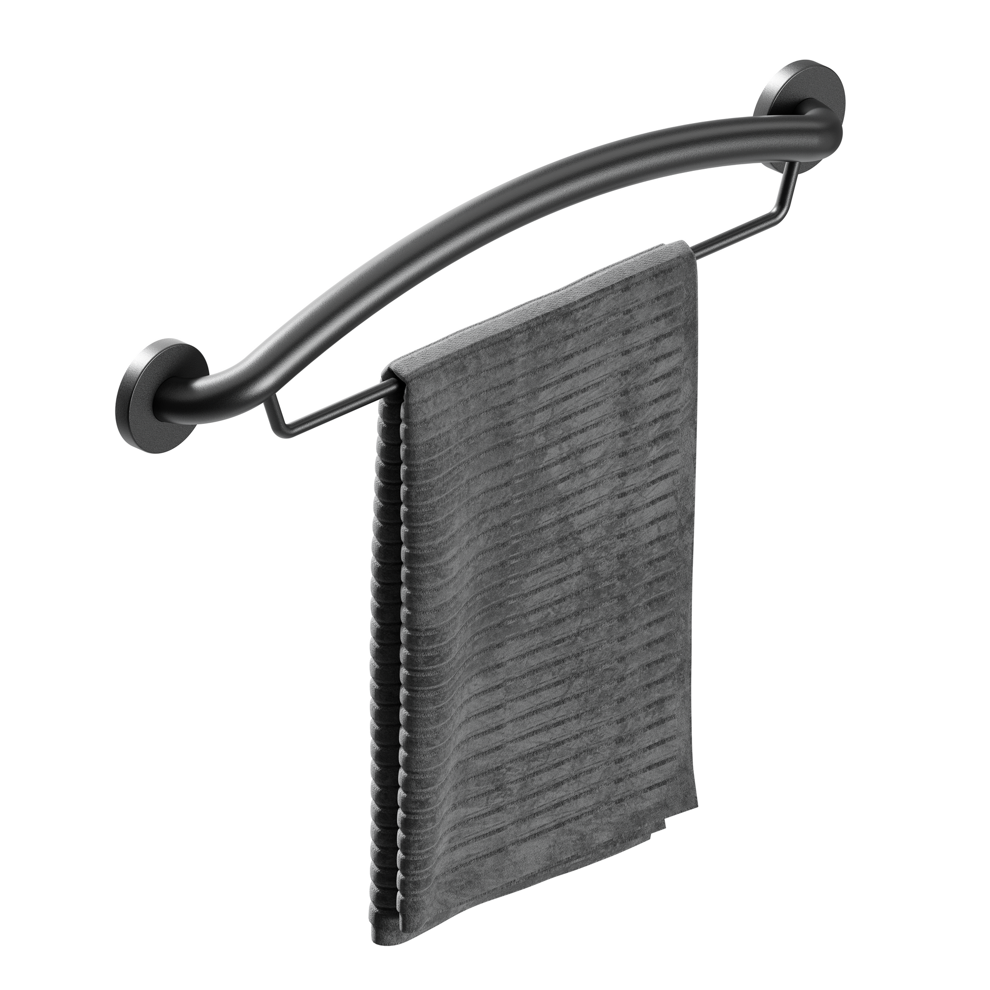 Towel Grab Bar black