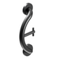 Towel and Robe Hook black