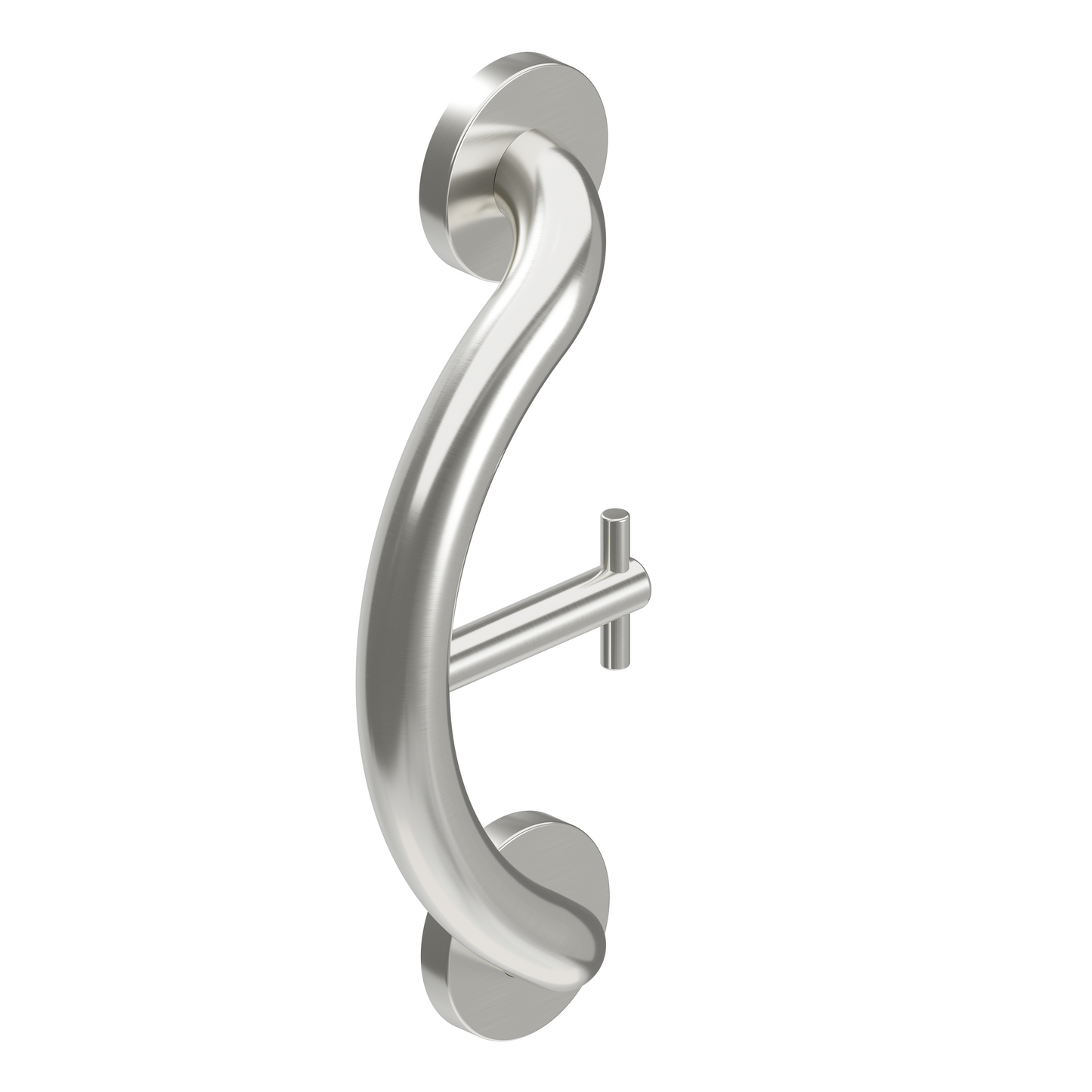 Towel and Robe Hook brush nickel