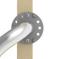 up close of bracket for wall