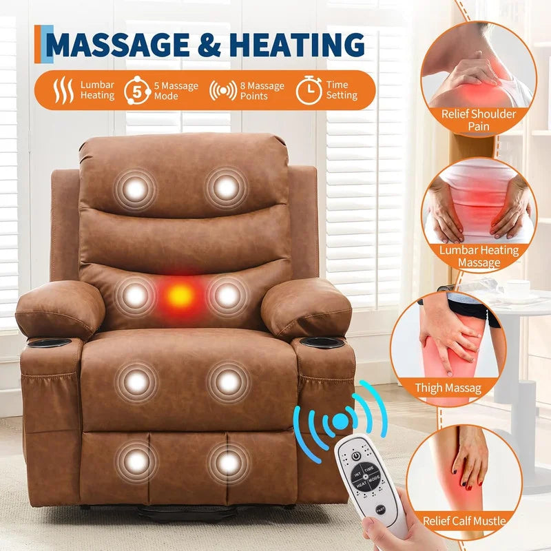 Power Lift Chair Recliner | Extra Large | by Latitude Run