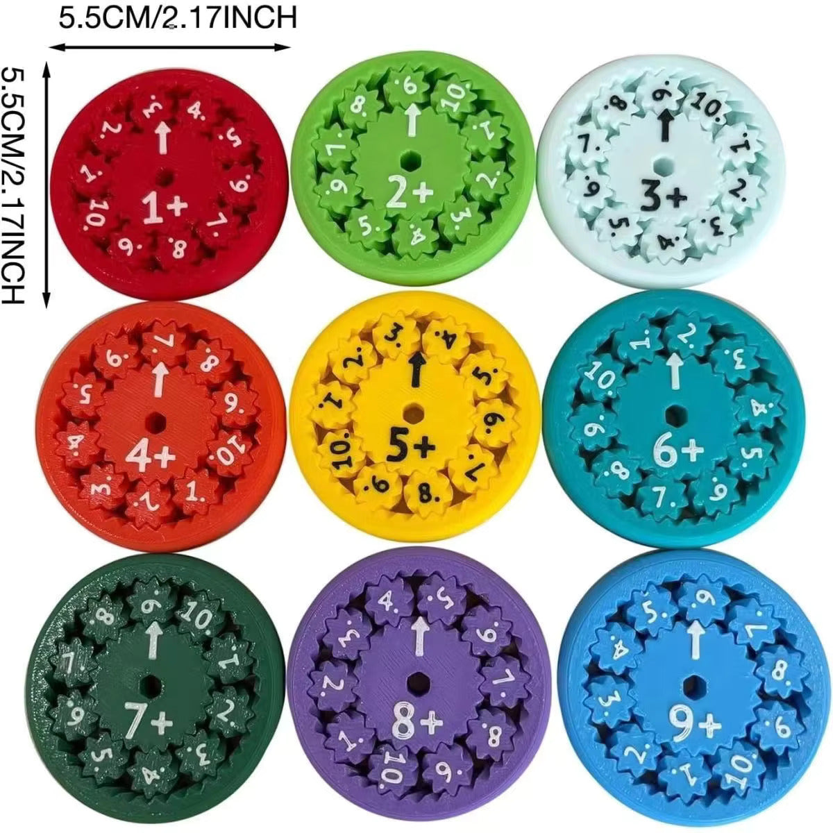Math Fidget Spinner