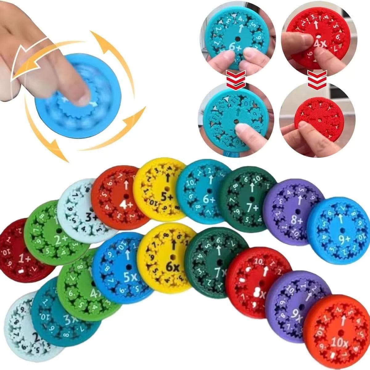 Math Fidget Spinner