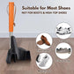 Foot Funnel compatible with various shoes such as dress shoes sneakers mesh and casual shoes
