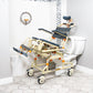 Tub Buddy over the bath with tilt angled for entry to bathtub from AskSAMIE