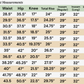 No Limbits wheelchair pant sizing guide