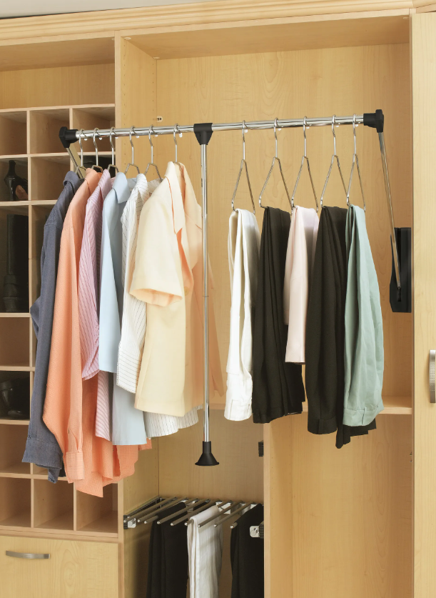 Pull Down Closet Rod (Rev-A-Shelf)