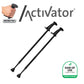 Activator poles in black from AskSAMIE
