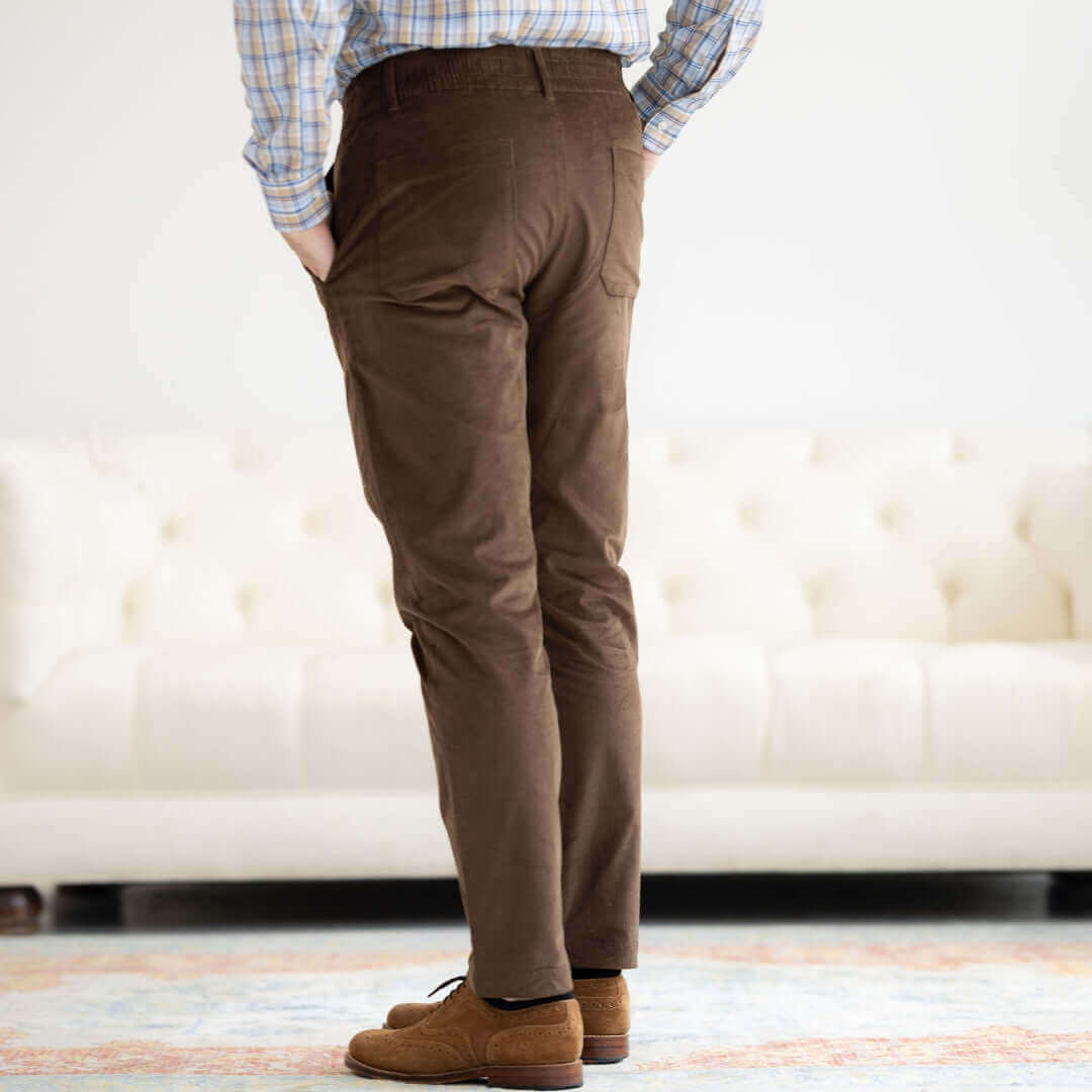 Adaptive Corduroy Pants for Men | Magnetic Fly | Parkinson's & Arthritis MagnaReady - AskSAMIE: Answers for Accessibility